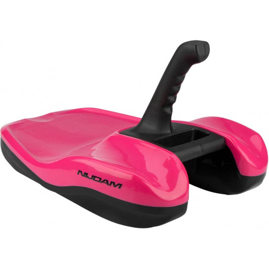  Rogutės su vairalazde NIJDAM Snowhoover N51DA03 Pink/Black 