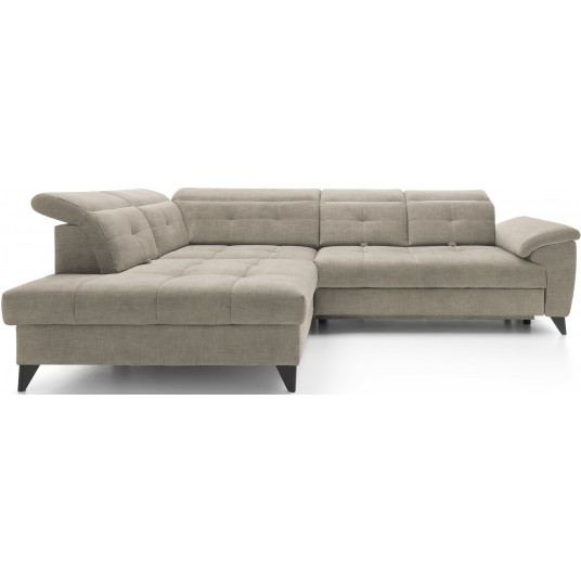 Kampinė sofa Inferne, smėlio