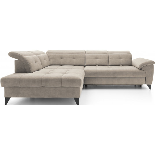 Kampinė sofa Inferne, smėlio