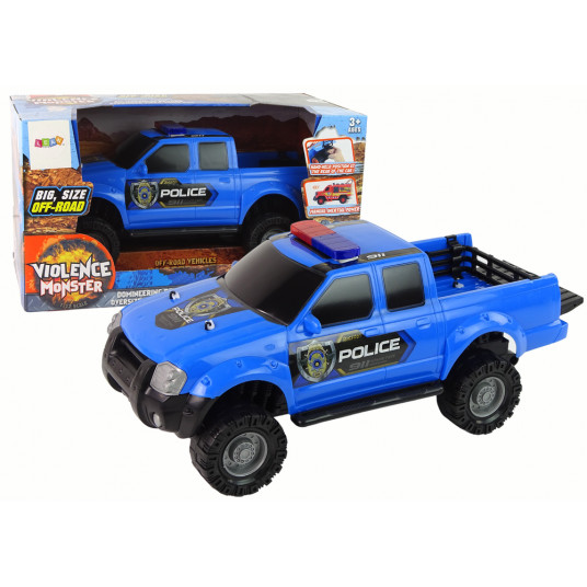  Žaislinis policijos automobilis, mėlynas 