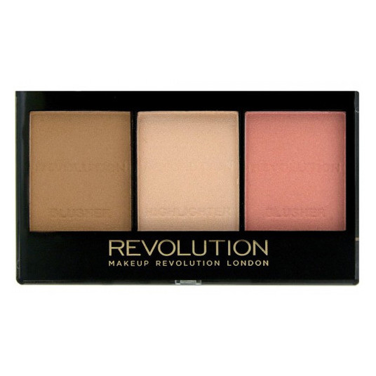Revolution - Brightening Face Contour Kit (Ultra Brightening Contour Kit) - C01