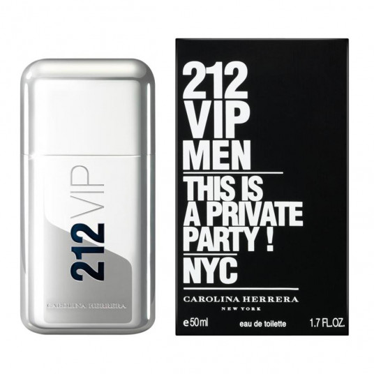 Carolina Herrera 212 Vip EDT Spray 50 ml for Men