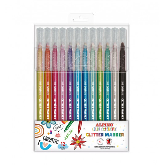  Markeriai blizgūs ALPINO Color experience 12sp  3.3mm 