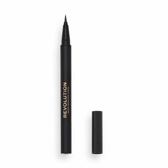 Revolution - Eyebrow pencil Medium Brown Hair Stroke (Brow Pen) 0.5 ml