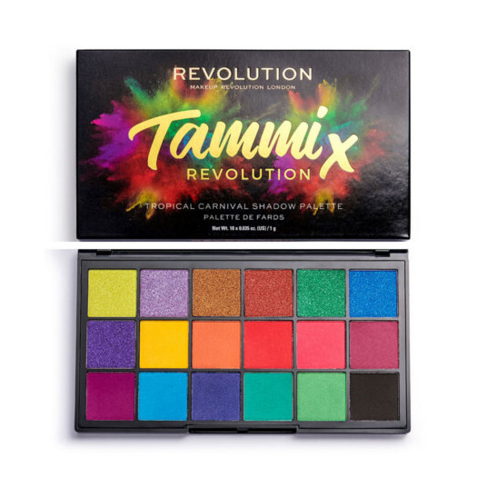  Revolution - Eye Shadow Palette x Tammi Tropical Carnival 18 g 