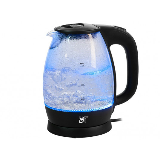  LAFE CEG012.2 elektrinis virdulys 1,7 L 2200 W Juoda, Permatomas 