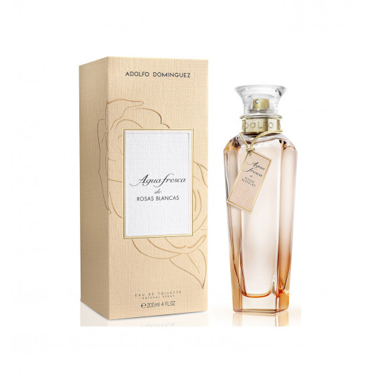  ADOLFO DOMINGUEZ AGUA FRESCA DE ROSAS BLANCAS EAU DE TOILETTE 200ML VAPORIZADOR 