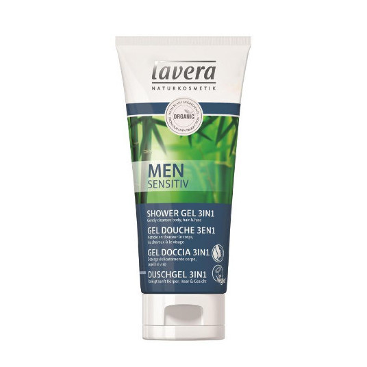  Lavera - Hair & Body Shampoo for Men 3in1 (Gently cleanses Skin & Care ) 200ml 