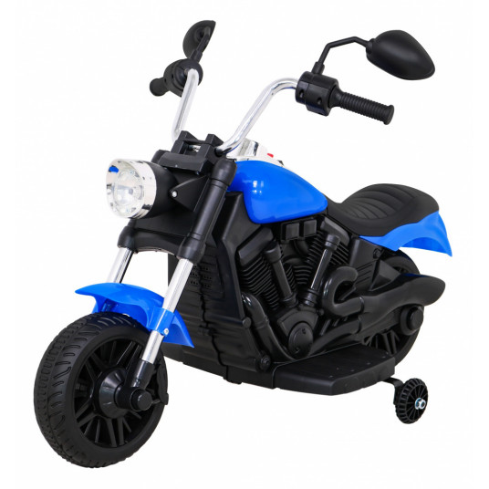 Elektrinis motociklas V-Max, mėlynas