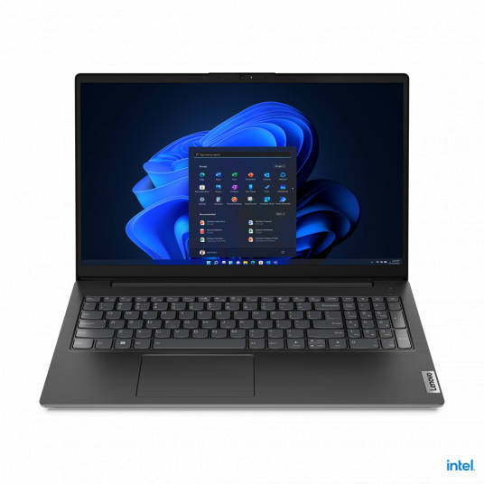  Lenovo Essential V15 G4 IAH Black, 15.6 ", TN, FHD, 1920 x 1080 pixels, Anti-glare, Intel Core i5, i5-12500H, 8 GB, Soldered DDR4-3200, 256 GB, Intel Iris Xe Graphics, Windows 11 Home, 802.11ax, 5.1, English, Warranty 12 month(s), Battery warranty 12 mont 