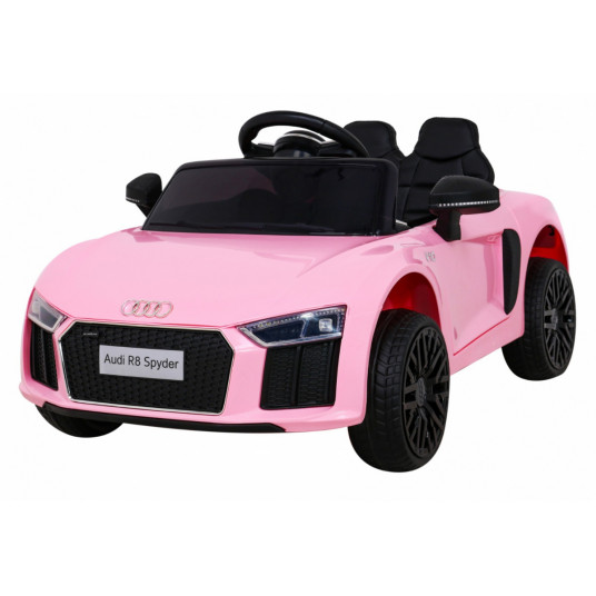  Elektromobilis Audi R8 Rožinis 