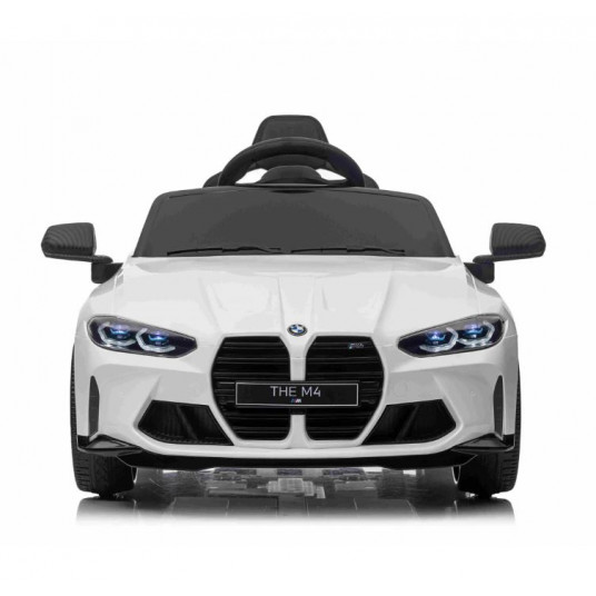 Elektromobilis BMW M4, baltas