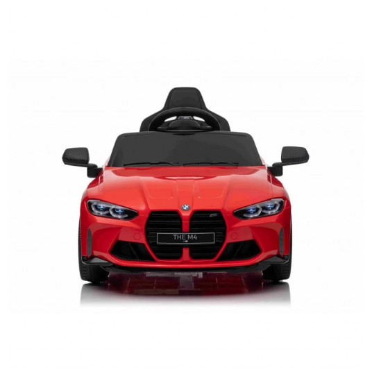 Elektromobilis BMW M4, raudonas
