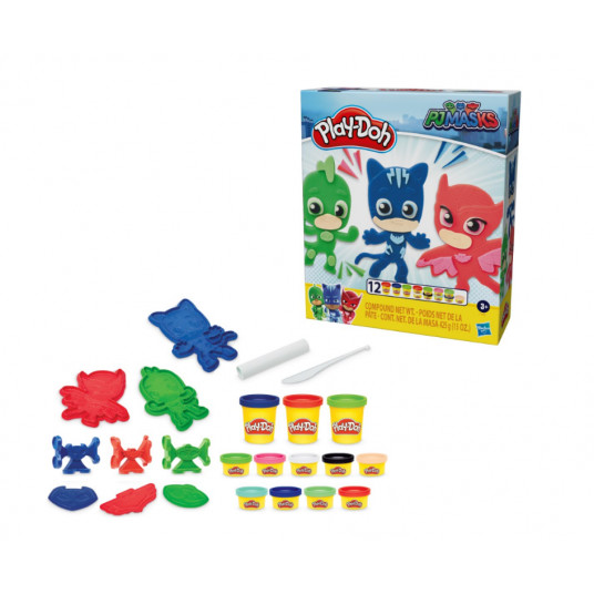 PLAY DOH plastilino rinkinys PJ Masks, F18055L0