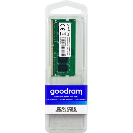  GOODRAM 16GB [1x16GB 2666MHz DDR4 CL19 SODIMM] 