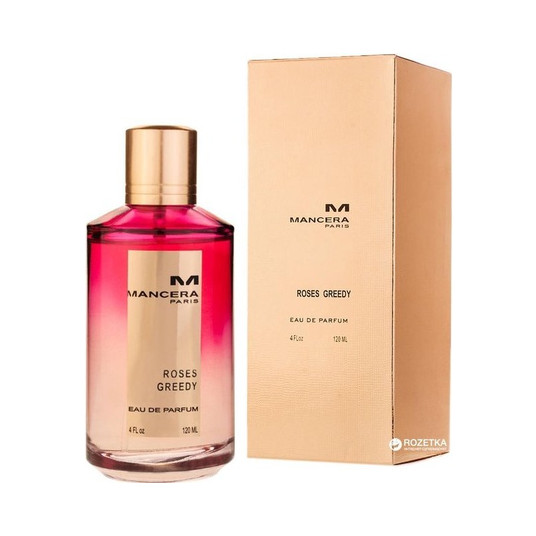 Mancera Roses Greedy EDP Spray Unisex 120 ml for Women