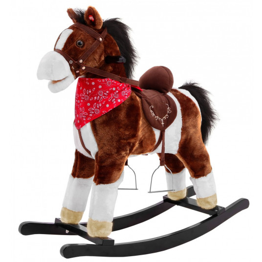  Ponis supamasis arkliukas, tamsiai rudas 