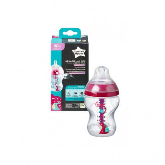  TOMMEE TIPPEE buteliukas ANTI-COLIC, 260 ml, 42257602 