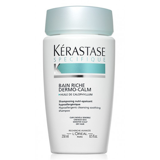 Kérastase - Soothing shampoo for sensitive scalp and dry hair Bain Riche Dermo-Calm (Hypoallergenic Soothing Cleansing Shampoo Sensitive Scalp Dry Hair) 250 ml - 1000 ml
