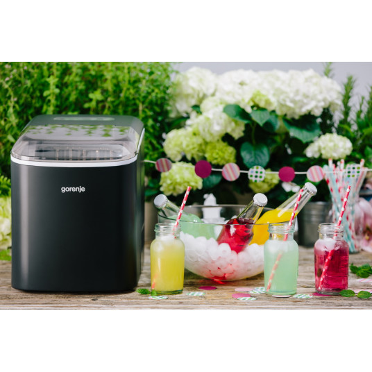  Gorenje IMC1200B Ice cube maker, Power 120 W, Tank capacity 2.2 L, Black 