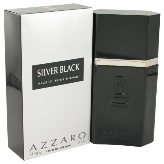  Azzaro Silver Black EDT Spray 100 ml for Men 