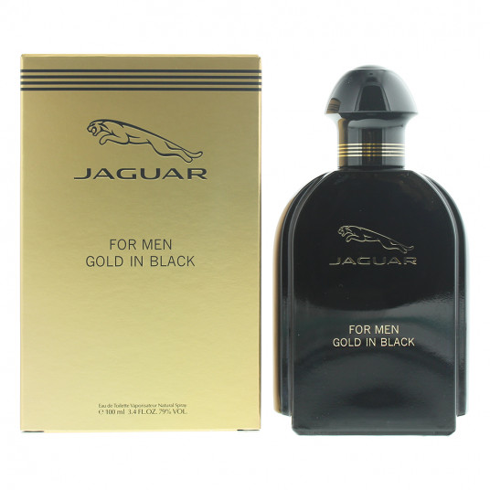 Jaguar Gold In Black EDT Spray 100 Ml For Men