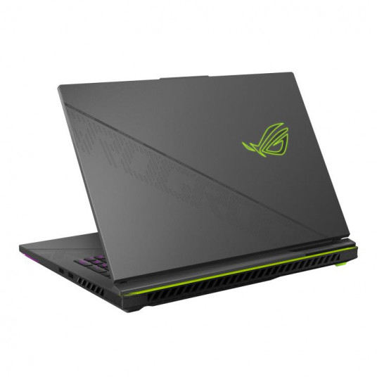  Notebook|ASUS|ROG Strix|G18|G814JIR-N6005W|CPU  Core i9|i9-14900HX|2200 MHz|18"|2560x1600|RAM 16GB|DDR5|5600 MHz|SSD 1TB|GeForce RTX 4070|8GB|ENG|Windows 11 Home|Grey|3 kg|90NR0ID6-M000J0 