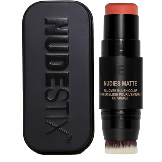 Nudestix - Stick for eyes, cheeks and lips Nudies Matte (All Over Face Blush Color ) - Moodie Blu