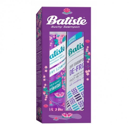  Batiste - Oriental and De-Frizz dry shampoo cosmetic set 