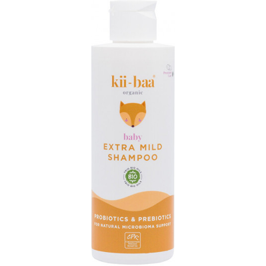  kii-baa organic - Extra jemný šampon 0+ s pro/prebiotiky 200ml 
