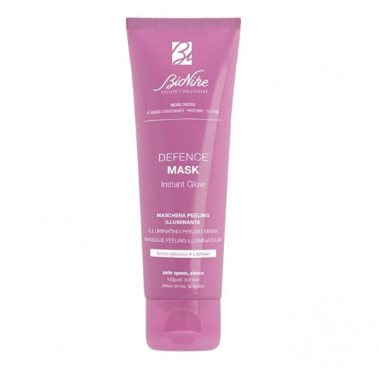  BioNike - DEFENCE MASK INSTANT GLOW - illuminating peeling mask - tube 75 ml 