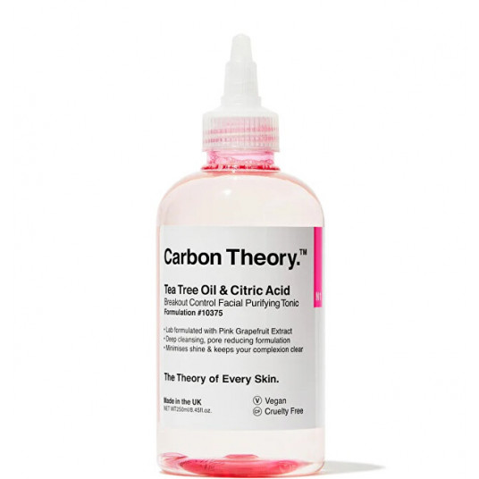 Carbon Theory - Carbon Theory Tea Tree Oil & Citric Acid Breakout Control Facial Purifying Tonic 250 ml 