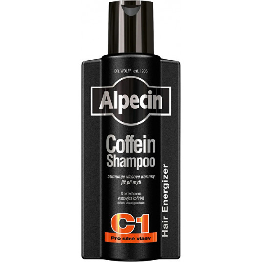 Alpecin - Caffeine shampoo against hair loss C1 Black Edition (Coffein Shampoo) 375 ml