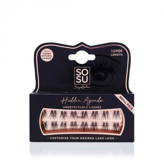  SOSU Cosmetics - Hidden Agenda
Náplň umělých trsových řas
 14mm 