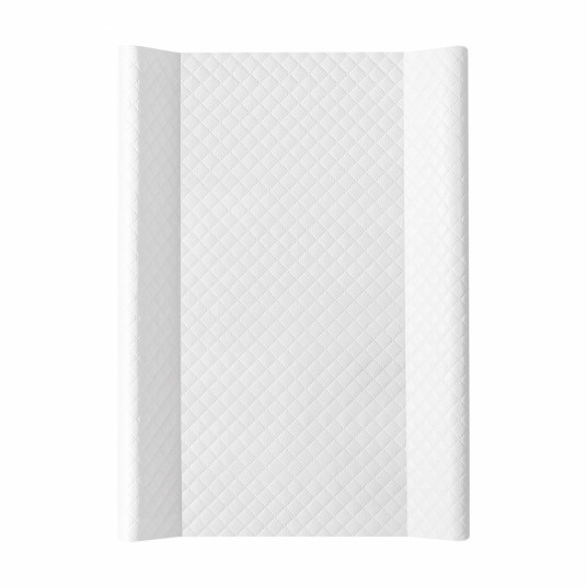  CEBA vystymo lenta Baby Hard Base Changing Mat (50x70) cm White 