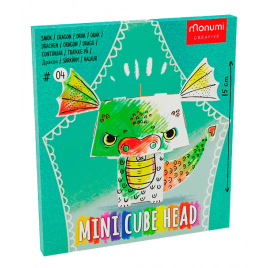  3D spalvinimo knygelė vaikams „Drakonas“ 