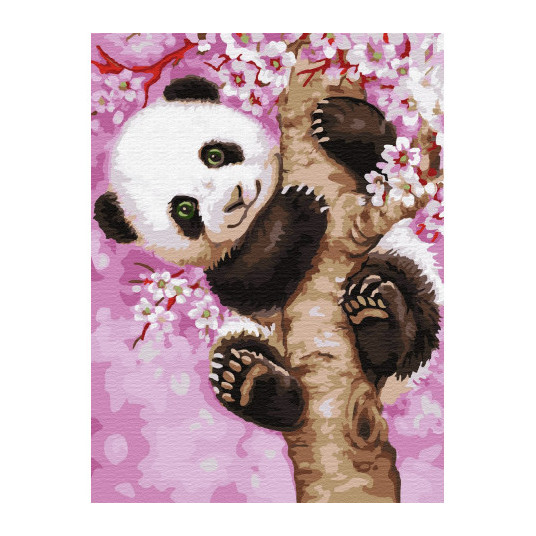 Tapyba pagal skaičius Playful Panda 30x50