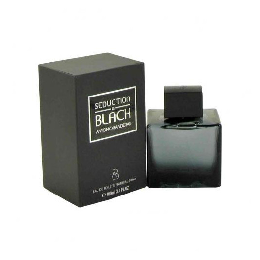  Antonio Banderas Seduction In Black EDT Spray 100 ml for Men 