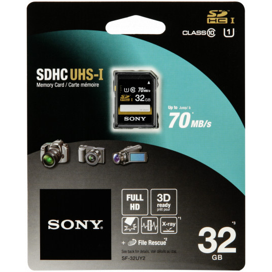  Sony SDHC Performance 32GB Class 10 