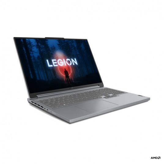  Lenovo Legion Slim 5 Knyginis kompiuteris 40,6 cm (16") WQXGA AMD Ryzen™ 7 7840HS 16 GB DDR5-SDRAM 512 GB SSD NVIDIA GeForce RTX 4070 Wi-Fi 6E (802.11ax) Windows 11 Home Pilka 