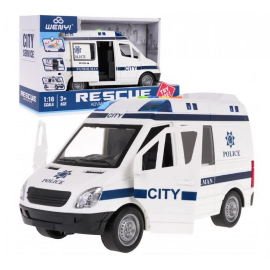 Policija 1:16 + garsai ir šviesos