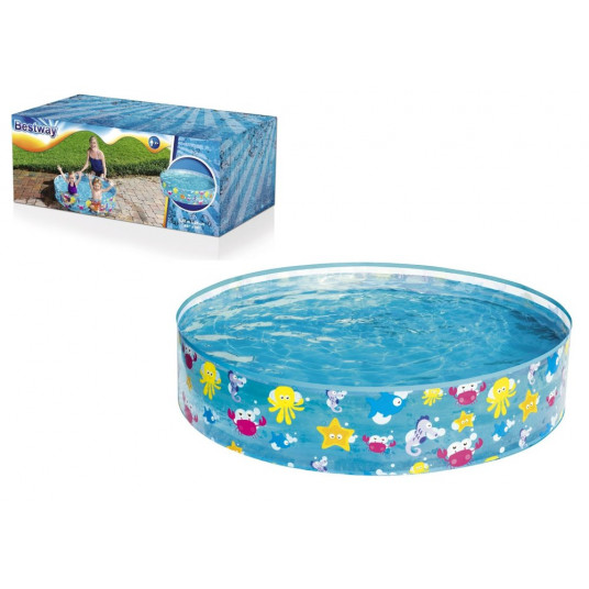 Bestway sodo baseinas vaikams, 122 cm x 25 cm