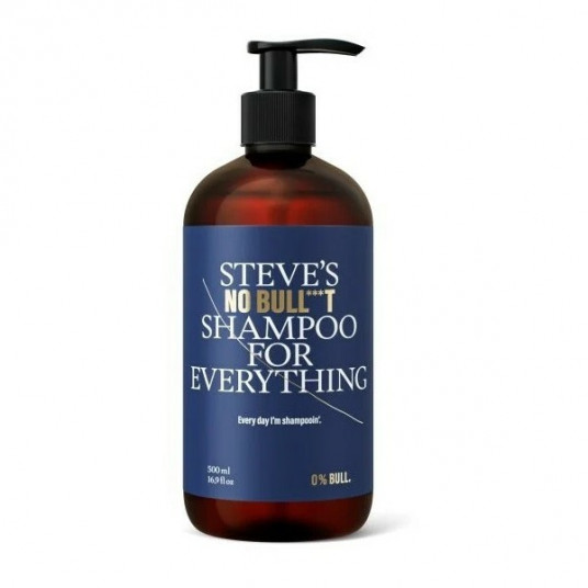 Steve´s - Shampoo for hair and beard No Bull***t (Shampoo for Everything) 500 ml