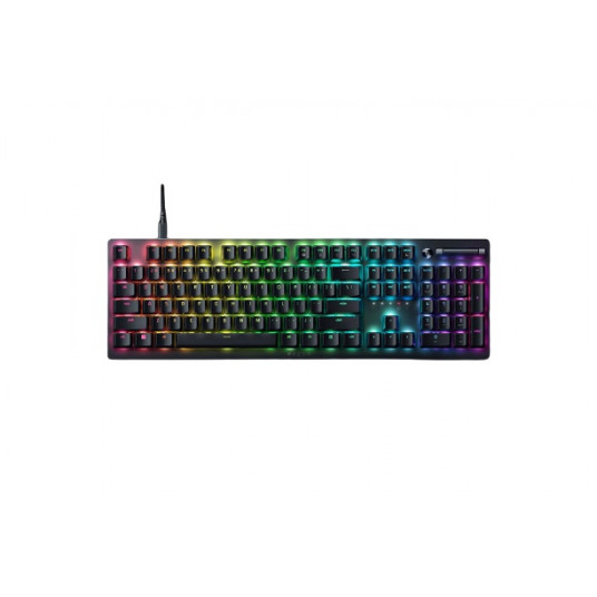  Razer DeathStalker V2 Laidinė žaidimų klaviatūra RGB LED, USB, DE, Linear Optical Red Switch, Juoda 