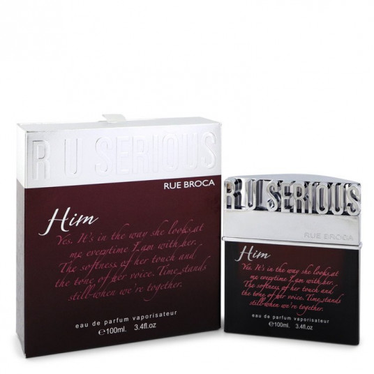  Rue BRoca R U Serious Him EDP Spray 100 ml for Men 