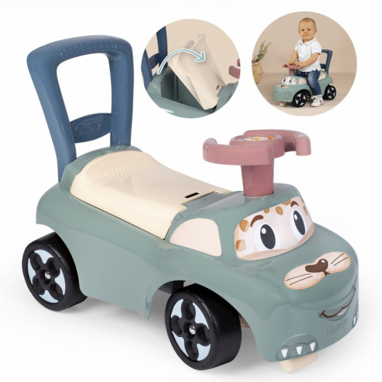 Paspiriamas automobilis Little Smoby, mėlynas