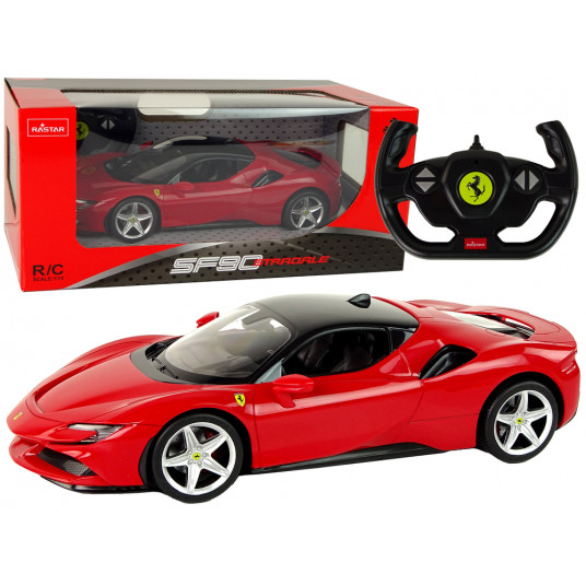 Nuotoliniu būdu valdomas automobilis Ferrari SF90, 1:14, raudonas