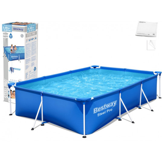 Baseinas Bestway "Steel Pro", 300x201x66