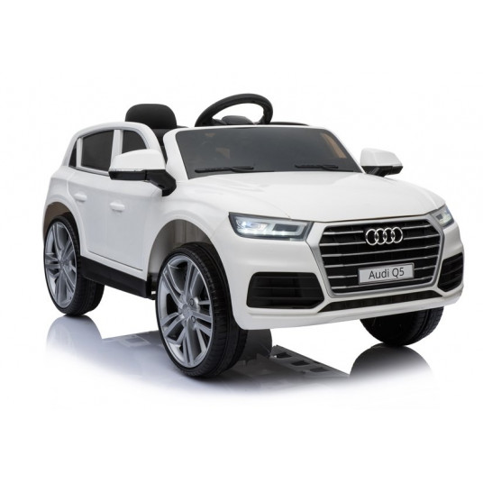 Vienvietis elektromobilis vaikams Audi Q5, baltas