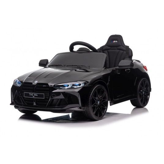 Vienvietis elektromobilis BMW M4, juodas